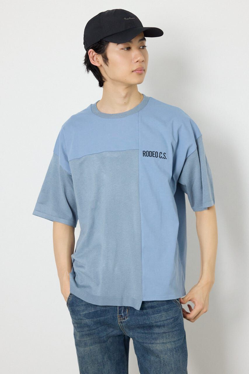 RODEO CROWNS「メンズランダムコンビニットトップス」|ニット・セーター|