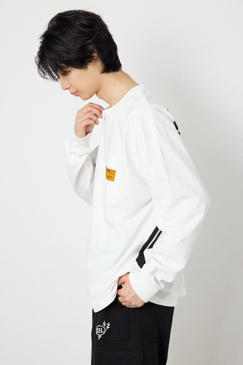 RODEO CROWNS「ペイントロゴ長袖Tシャツ」|Tシャツ・カットソー|