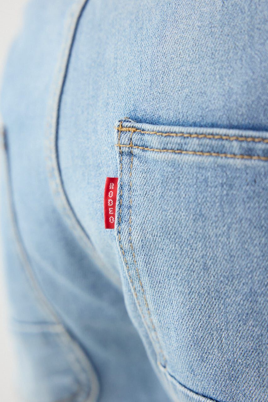 RODEO CROWNS「PLIABLE スリムパンツ」|デニム|