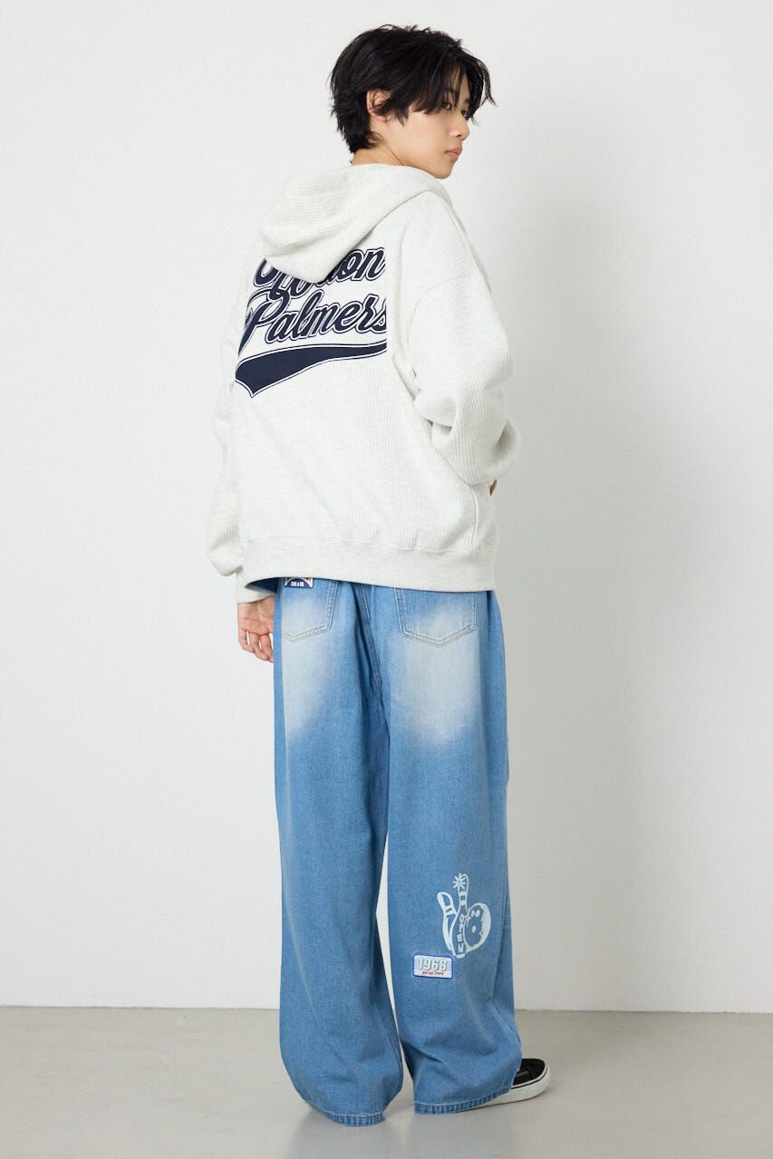 RODEO CROWNS「ボンディングワッフルZIPパーカー」|パーカー|