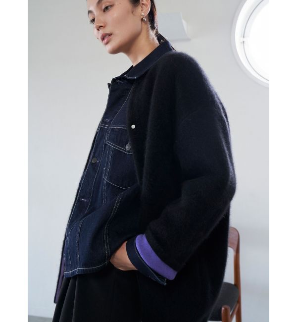 ELENDEEK「CN RACCOON MIX WCD」|カーディガン|