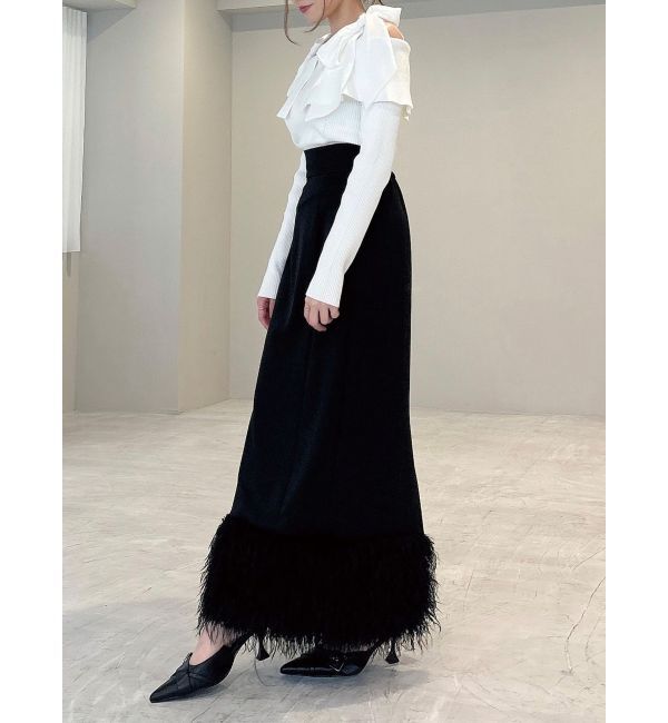 RESEXXY「ボリュームリボンニットトップス」|ニット・セーター|