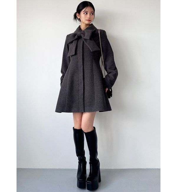 RESEXXY「ビッグリボンミディコート【完売カラーは品番：1526100148で販売中】」|その他|