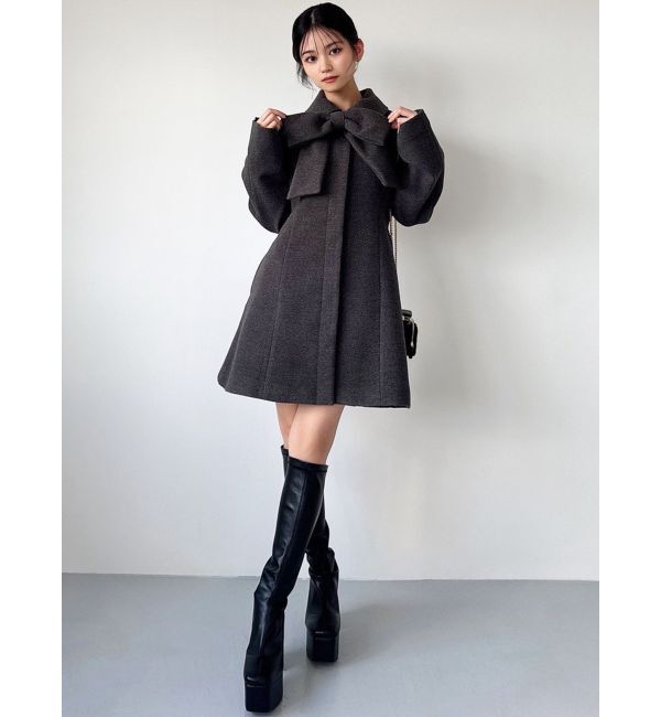 RESEXXY「【追加生産分】ビッグリボンミディコート」|その他|