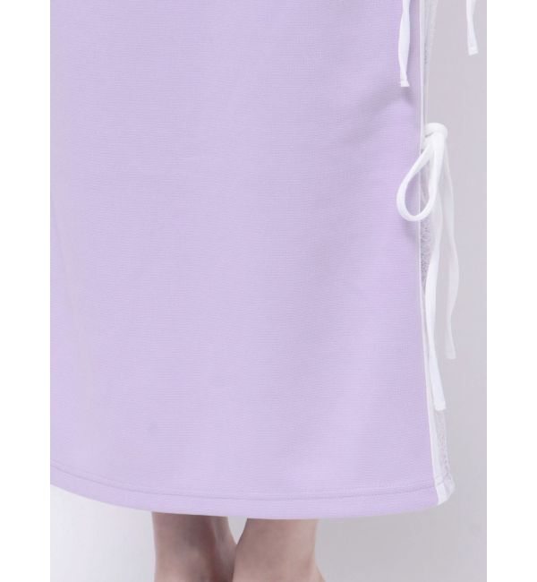 dazzlin「サイドレースリボントラックスカート」|スカート|