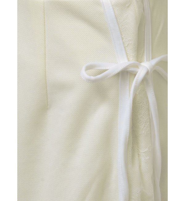 dazzlin「サイドレースリボントラックスカート」|スカート|