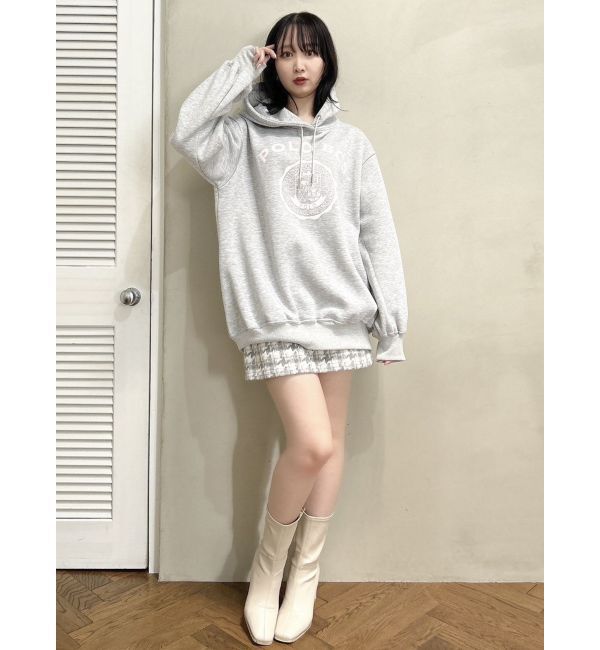 dazzlin「【POLO BCS コラボ】プリントロゴ裏起毛フーディー」|スウェット・ジャージ|