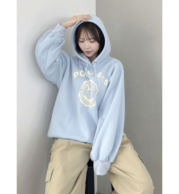 dazzlin「【POLO BCS コラボ】プリントロゴ裏起毛フーディー」|スウェット・ジャージ|