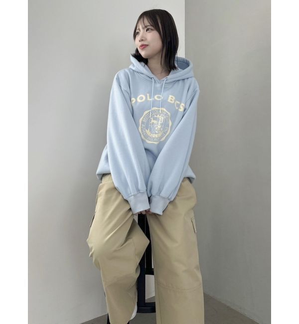 dazzlin「【POLO BCS コラボ】プリントロゴ裏起毛フーディー」|スウェット・ジャージ|