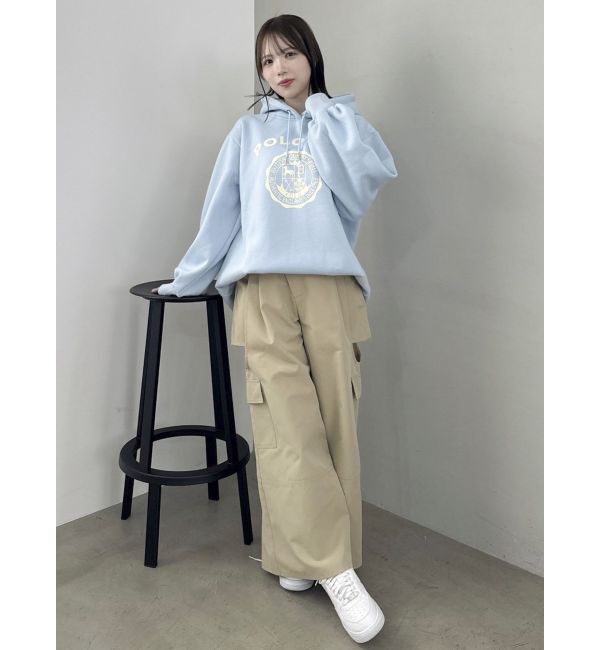 dazzlin「【POLO BCS コラボ】プリントロゴ裏起毛フーディー」|スウェット・ジャージ|