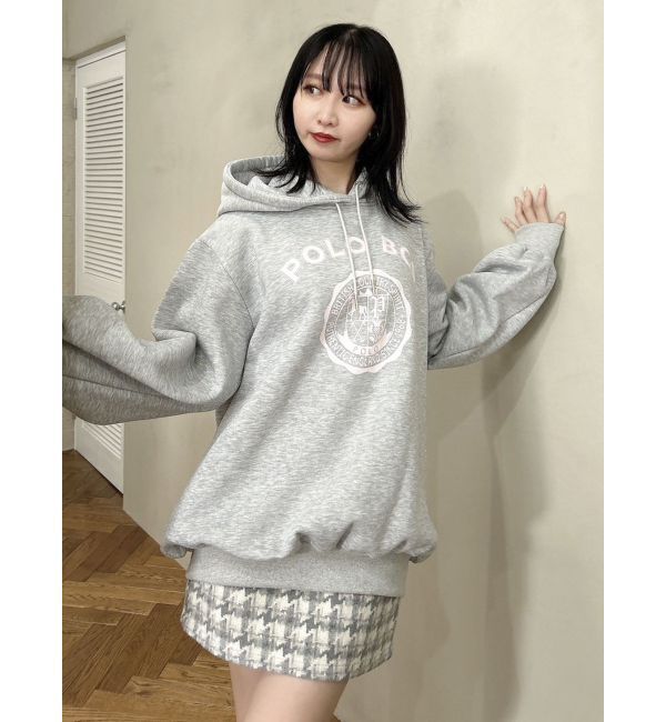 dazzlin「【POLO BCS コラボ】プリントロゴ裏起毛フーディー」|スウェット・ジャージ|