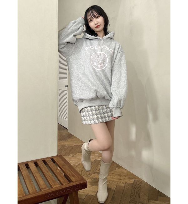 dazzlin「【POLO BCS コラボ】プリントロゴ裏起毛フーディー」|スウェット・ジャージ|