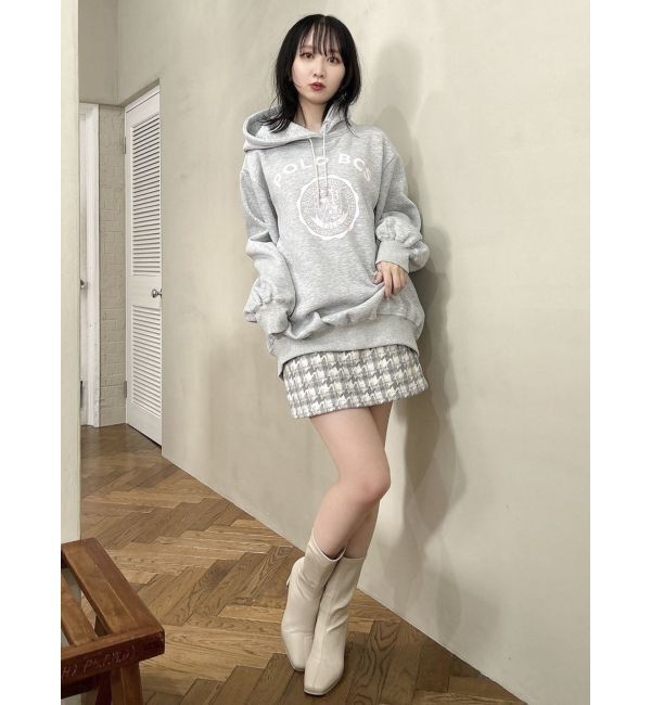 dazzlin「【POLO BCS コラボ】プリントロゴ裏起毛フーディー」|スウェット・ジャージ|