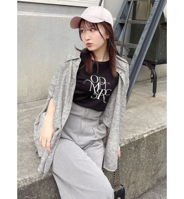 dazzlin「シアーツイードオーバーシャツ」|シャツ・ブラウス|