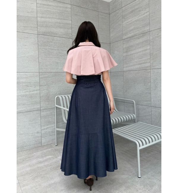 dazzlin「2WAYケープリボンブラウス」|シャツ・ブラウス|