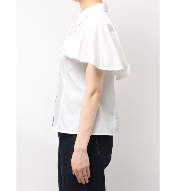dazzlin「2WAYケープリボンブラウス」|シャツ・ブラウス|