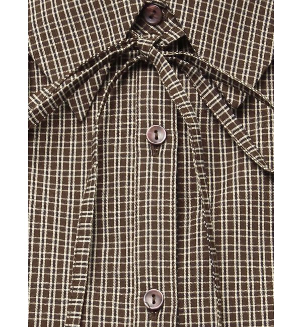 dazzlin「2WAYケープリボンブラウス」|シャツ・ブラウス|