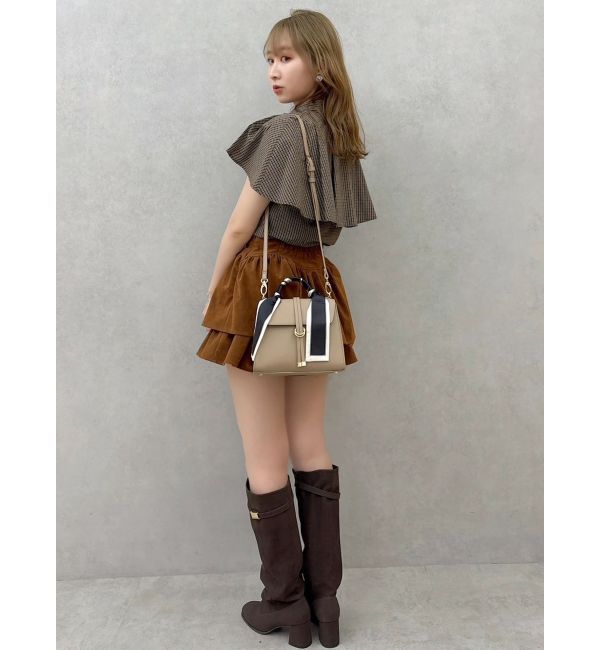 dazzlin「2WAYケープリボンブラウス」|シャツ・ブラウス|