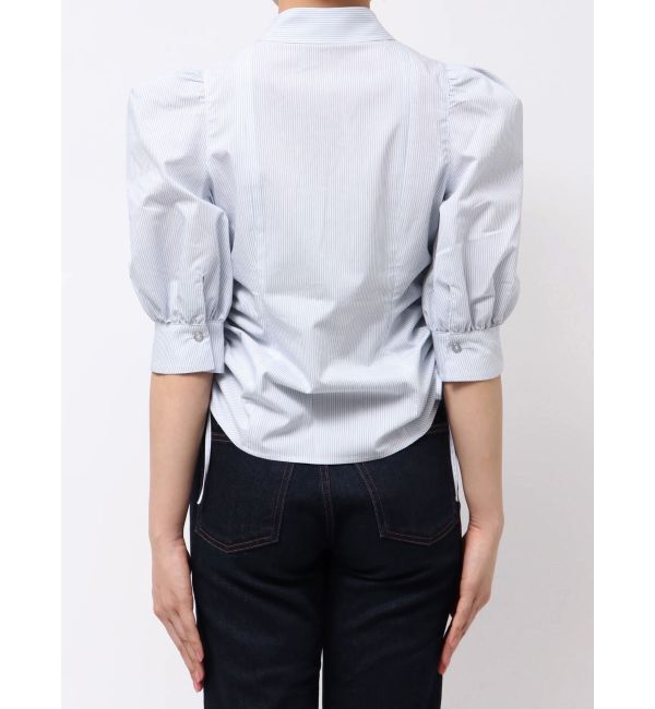 dazzlin「タックスリーブギャザーシャツ」|シャツ・ブラウス|