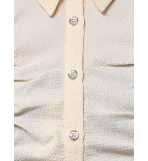 dazzlin「タックスリーブギャザーシャツ」|シャツ・ブラウス|