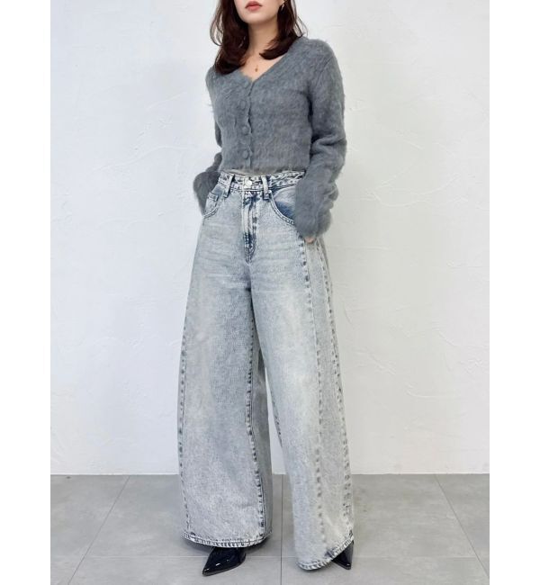 dazzlin「ルミナスカラーショートカーディガン」|カーディガン|