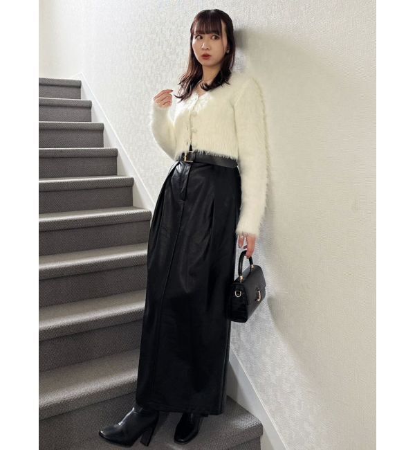 dazzlin「ルミナスカラーショートカーディガン」|カーディガン|