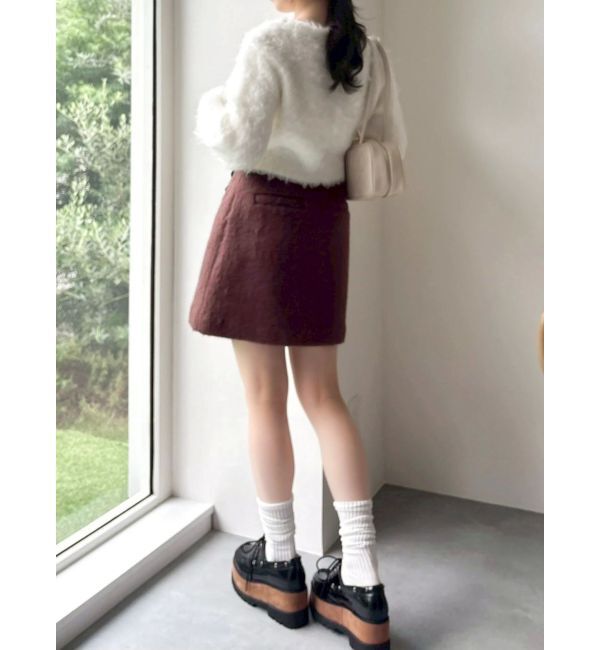 dazzlin「ルミナスカラーショートカーディガン」|カーディガン|