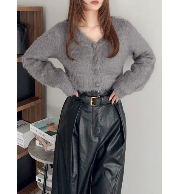 dazzlin「ルミナスカラーショートカーディガン」|カーディガン|