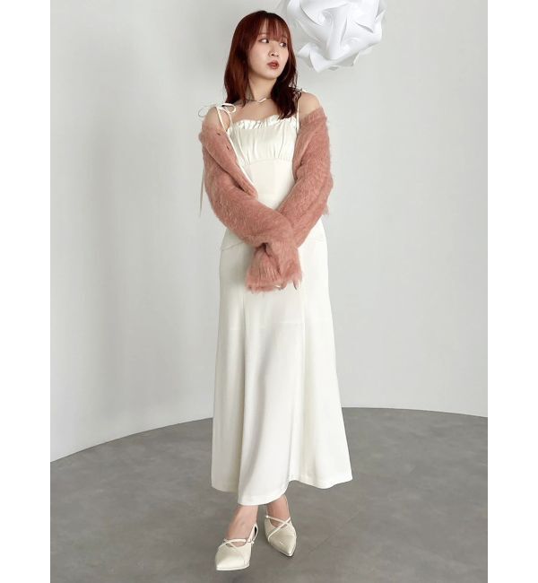 dazzlin「ルミナスカラーショートカーディガン」|カーディガン|