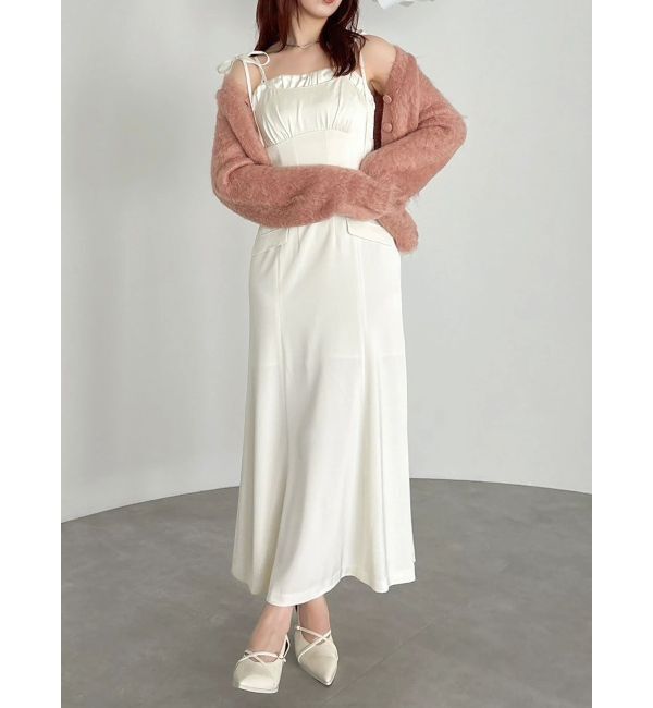 dazzlin「ルミナスカラーショートカーディガン」|カーディガン|