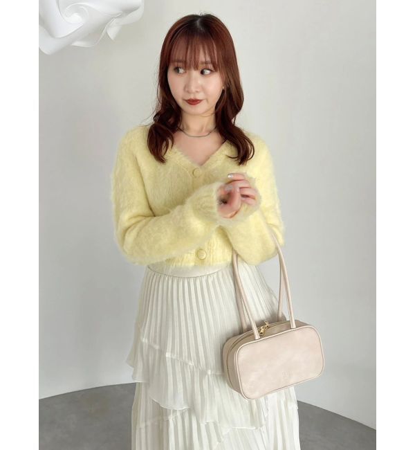 dazzlin「ルミナスカラーショートカーディガン」|カーディガン|