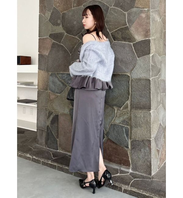 dazzlin「ルミナスカラーショートカーディガン」|カーディガン|