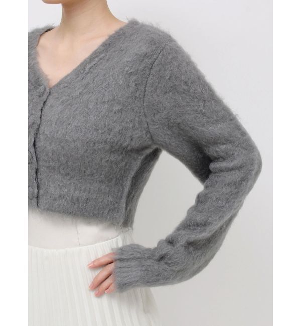 dazzlin「ルミナスカラーショートカーディガン」|カーディガン|