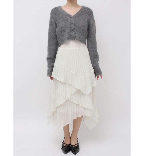 dazzlin「ルミナスカラーショートカーディガン」|カーディガン|