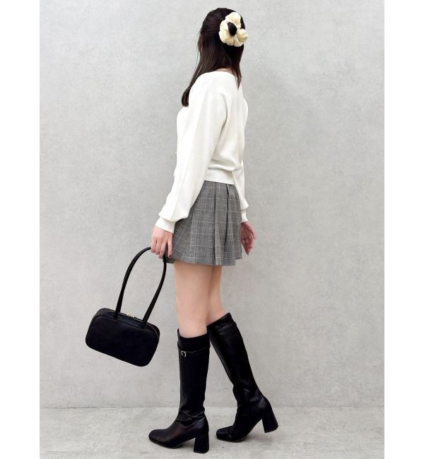 dazzlin「Vカットミニプリーツスカート」|スカート|