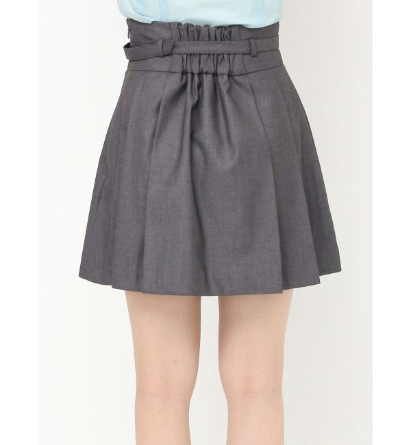 dazzlin「Vカットミニプリーツスカート」|スカート|
