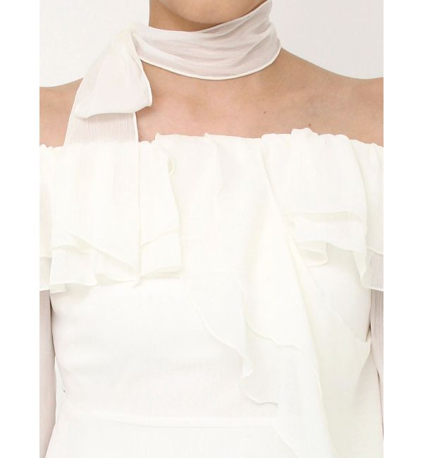 dazzlin「シアーティアードフリルオフショルブラウス」|シャツ・ブラウス|