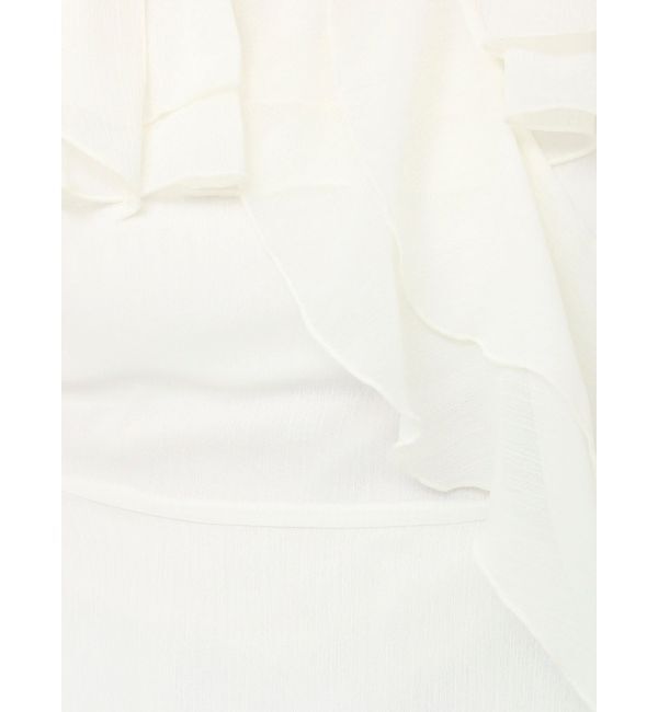 dazzlin「シアーティアードフリルオフショルブラウス」|シャツ・ブラウス|