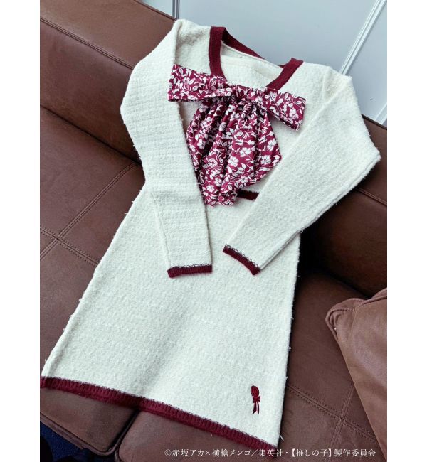 MERCURYDUO「TVアニメ【推しの子】ツイードカーディガンセットミニニットワンピース」|ワンピース|