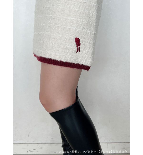 MERCURYDUO「TVアニメ【推しの子】ツイードカーディガンセットミニニットワンピース」|ワンピース|