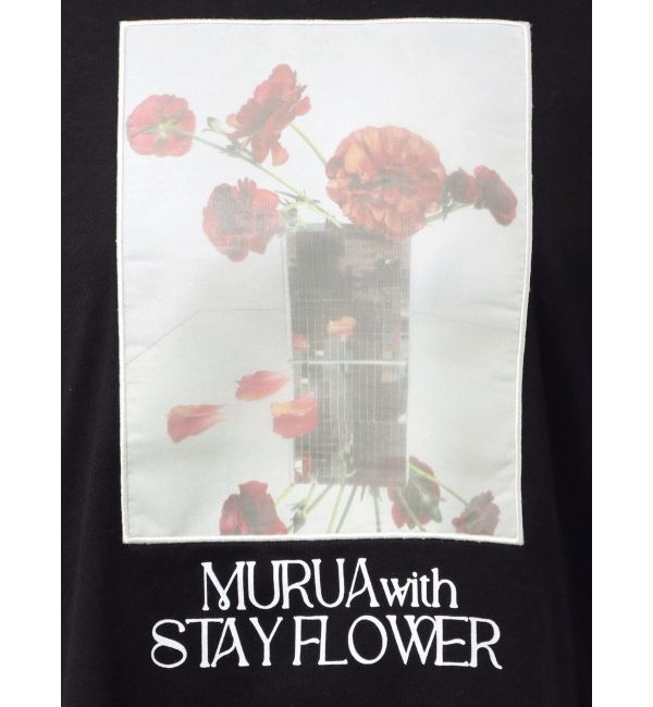 MURUA「【MURUA&times;STAYFLOWER】フォトチュールTシャツ」|Tシャツ・カットソー|