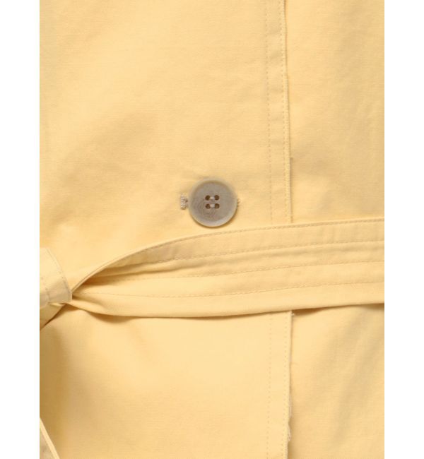 Ungrid「カットオフステンカラーコート」|ステンカラーコート|