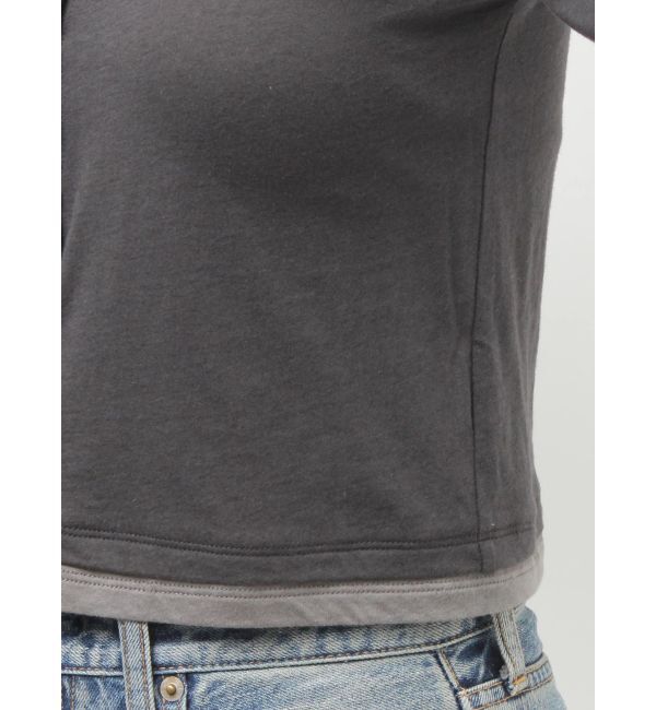 Ungrid「カシミヤ混レイヤードデザインカーディガン」|カーディガン|