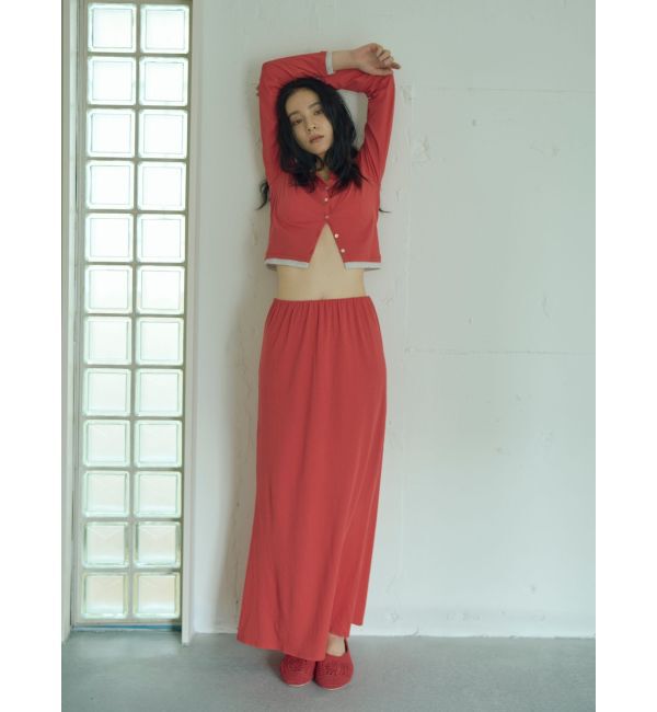 Ungrid「カシミヤ混レイヤードデザインカーディガン」|カーディガン|