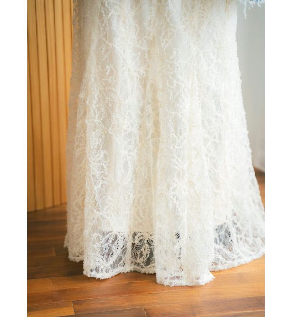 Ungrid「起毛レースマーメイドスカート」|スカート|