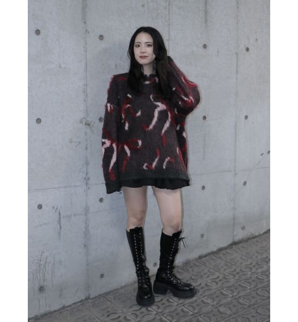 jouetie「モチーフシャギーニット」|ニット・セーター|