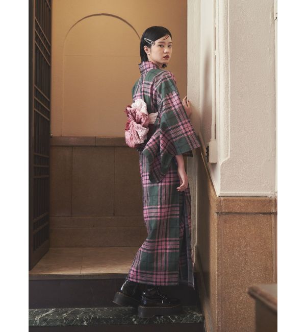 jouetie「【jouetieオリジナル】タータンチェックセパレート浴衣」|その他|