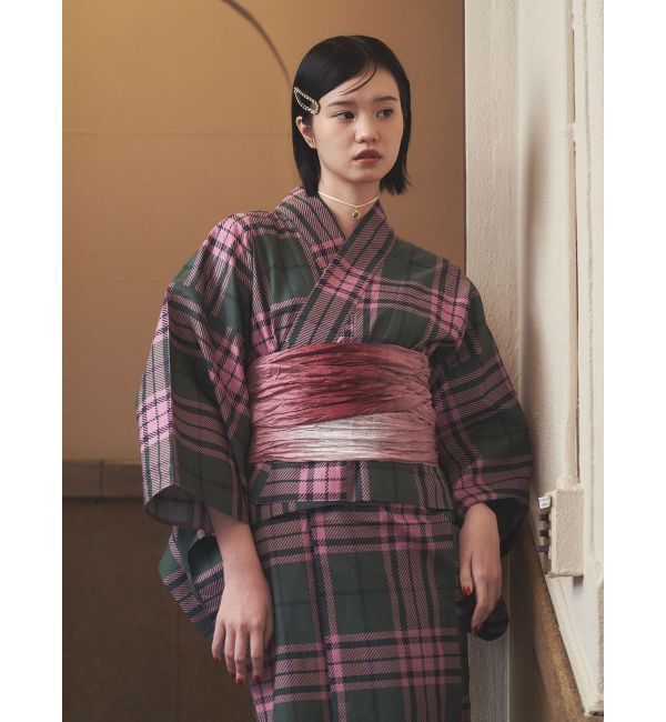 jouetie「【jouetieオリジナル】タータンチェックセパレート浴衣」|その他|