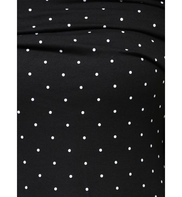 GYDA「ドットパターンオフショルトップス」|Tシャツ・カットソー|