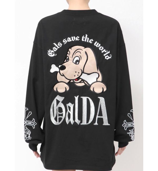 GYDA「GYDA&times;GALFY original cross long Tシャツ」|Tシャツ・カットソー|